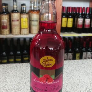 Licor de frambuesa, Lomas de Quillón, botella 750 cc.